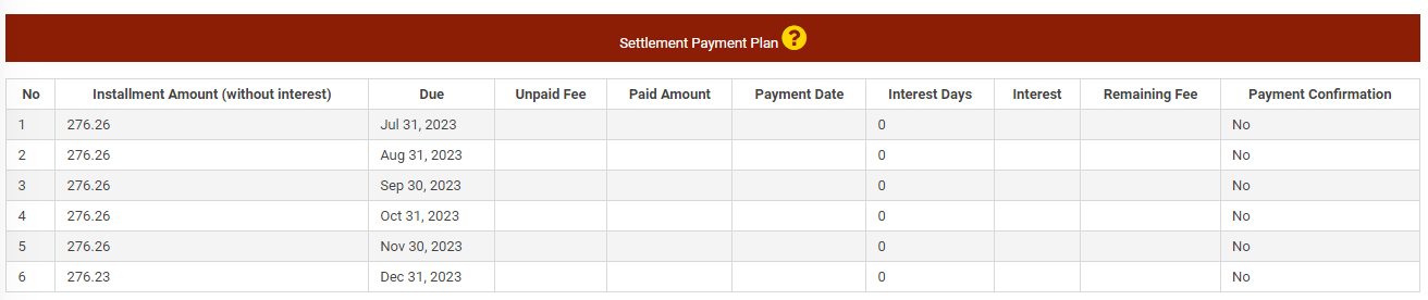 payment plan en